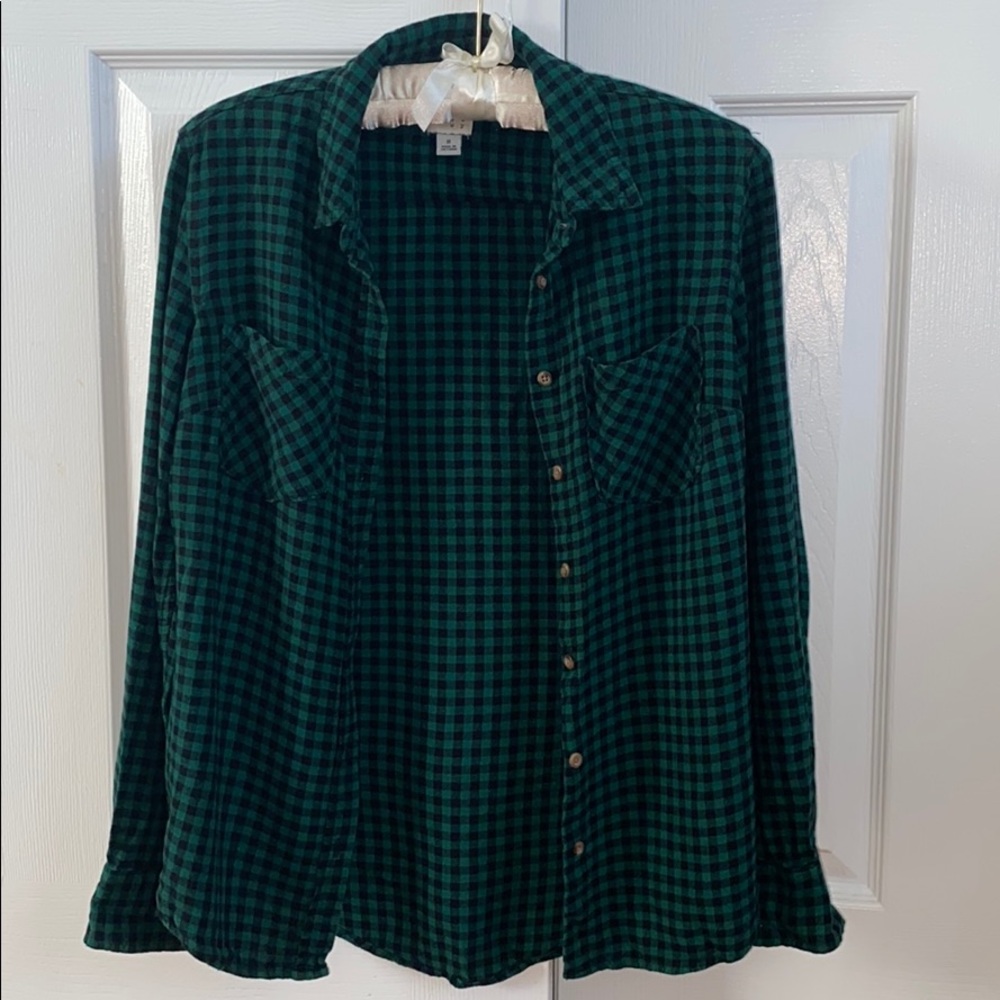 A New Day Flannel Top from Target